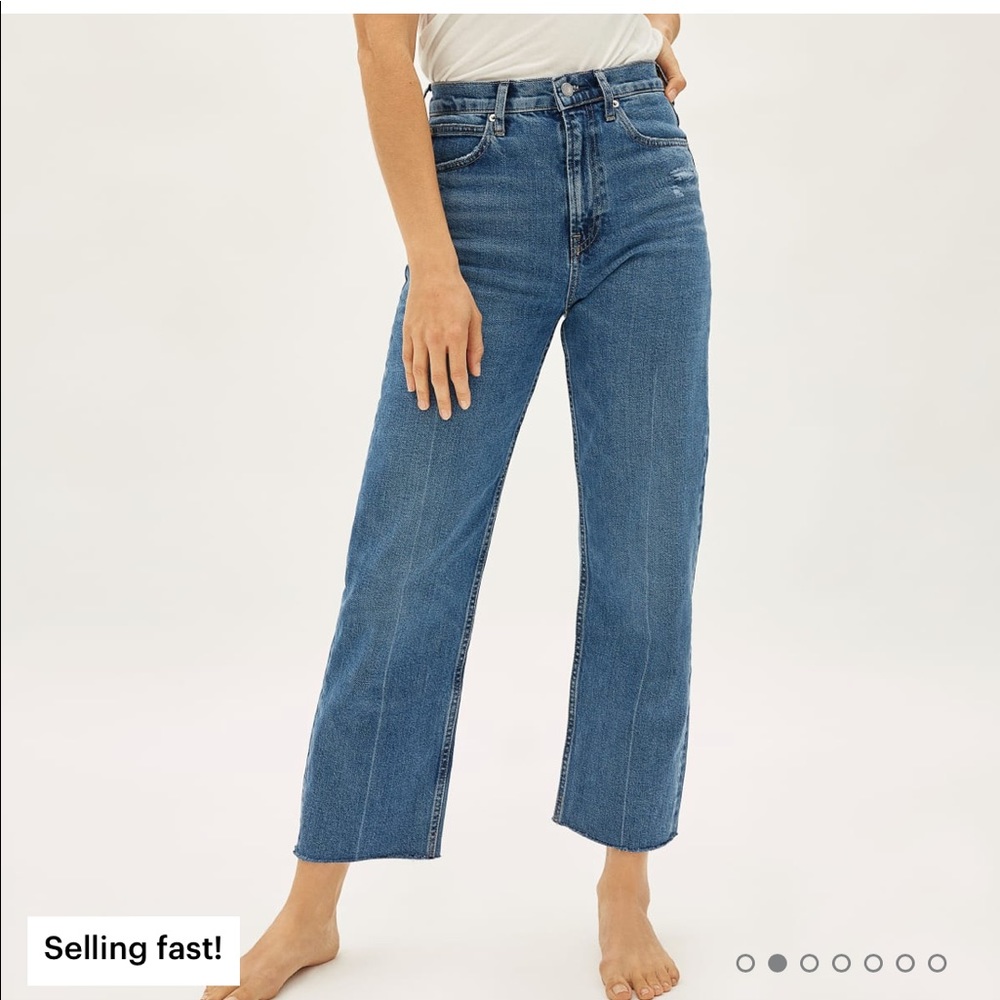 EVERLANE  way high jeans SIZE 32